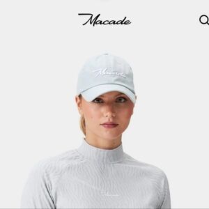 NWT Macade Grey Studio Strapback Golf Hat